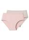 Liz - Kit com 2 Calcinhas Alta Liz 50398 Sepia-Preto - variação: Blush-Sepia