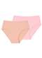 Liz - Kit com 2 Calcinhas Alta Liz 70220 Preto - variação: Sepia-Blush