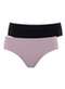 Love Secret - Kit com 2 Calcinhas Alta Love Secret 899305 560-Rosa-Retrô-Preto - variação: 560-Rosa-Retrô-Preto
