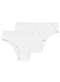Hope - Kit com 2 Calcinhas Biquíni Hope 38840 Preto-Branco - variação: Branco