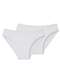 Liz - Kit com 2 Calcinhas Biquíni Liz 50331 Blush-Branco - variação: Branco
