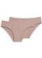 Liz - Kit com 2 Calcinhas Biquíni Liz 50372 Blush-Branco - variação: Sepia