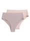Liz - Kit com 2 Calcinhas Fio Dental Hot Pant Liz 50255 Super-Black - variação: Sepia-Blush