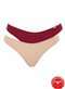 Love Secret - Kit com 2 Calcinhas Fio Dental Love Secret 993030 - variação:  