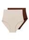 Liz - Kit com 2 Calcinhas Hot Pant Liz 70302 Natural-Brunette - variação: Natural-Brunette
