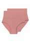 Liz - Kit com 2 Calcinhas Hot Pant Liz 70302 Natural-Rosa-Monaco - variação: Rosa-Monaco