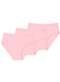 Liz - Kit com 3 Calcinhas Alta Liz 70220 Preto-Blush - variação: Blush