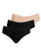 Dilady - Kit com 3 Calcinhas Biquíni Dilady 203200 Preto - variação: Preto-Chocolate