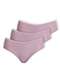 Dilady - Kit com 3 Calcinhas Biquíni Dilady 203200 Preto - variação: Rosa-Retro