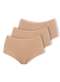 Dilady - Kit com 3 Calcinhas Biquíni Dilady 203202 Rosa-Retro - variação: Chocolate