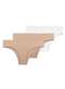 Hope - Kit com 3 Calcinhas Biquíni Hope 38840 Bege-Ballet - variação: Camurça-Branco
