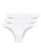 Hope - Kit com 3 Calcinhas Biquíni Hope S35220 Preto-Branco - variação: Branco