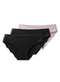 Liz - Kit com 3 Calcinhas Biquíni Liz 50257 Branco - variação: Super-Black-Blush
