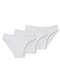 Liz - Kit com 3 Calcinhas Biquíni Liz 50331 Blush-Branco - variação: Branco