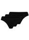 Lupo - Kit com 3 Calcinhas Biquíni Loba 40907-001 Nude - variação: Preto