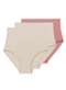 Liz - Kit com 3 Calcinhas Hot Pant Liz 70302 Natural - variação: Natural-Rosa-Monaco