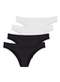 Hope - Kit com 4 Calcinhas Biquíni Hope 35010 Branco - variação: Preto-Branco