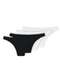 Hope - Kit com 4 Calcinhas Biquíni Hope 35840 Preto-Branco - variação: Preto-Branco