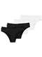 Hope - Kit com 4 Calcinhas Biquíni Hope 38840 Bege-Ballet - variação: Preto-Branco