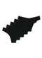 Hope - Kit com 5 Calcinhas Biquíni Hope 34850 Preto - variação: Preto