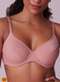 Liz - Sutiã com Aro e sem Bojo Liz 51247 Taça Dd 260-Sepia - variação: 582-Rosa-Mônaco