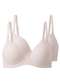 Liz - Kit com 2 Sutiãs com Aro e Bojo Push Up Liz 51805 Taça B Branco - variação: Sepia
