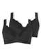 Dilady - Kit com 2 Sutiãs com Aro e sem Bojo Dilady 123410 Chocolate - variação: Preto