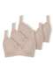 Dilady - Kit com 3 Sutiãs com Aro e sem Bojo Dilady 123410 Branco - variação: Chocolate