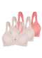 Duloren - Kit com 3 Sutiãs sem Aro e sem Bojo Duloren 111248 Taça B Argile-Rosé - variação: Beige-Foncè-Argile-Rosé