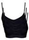 Lupo - Kit com 3 Tops sem Aro e sem Bojo Loba 41100-001 Preto - variação: Preto
