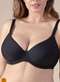 Liz - Sutiã com Aro e sem Bojo Liz 57247 Taça D 71-Preto - variação: 71-Preto