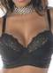 Demillus - Sutiã com Aro e sem Bojo Rendado Demillus 64237 Taça C 27-Preto - variação: 27-Preto