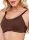 Love Secret - Sutiã sem Aro com Bojo Love Secret 838104 Taça B 012-Preto - variação: 082-Deep-Brown