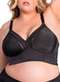 Duloren - Sutiã sem Aro e sem Bojo Duloren 111215 Taça B 77-Beringela - variação: 11-Preto