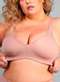 Duloren - Sutiã sem Aro e sem Bojo Duloren 111714 Taça B 77-Beringela - variação: 27-Castanho
