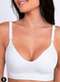 Lupo - Sutiã sem Aro e sem Bojo Loba 41028-001 Taça B 614-Natural - variação: 1110-Branco