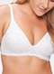 Triumph - Sutiã sem Aro e sem Bojo N Triumph Havana 24913 Taça B 220-Branco - variação: 220-Branco