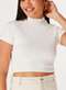 Hering - Blusa Feminina Cropped Hering 4fq7 Nmc-Off-White - variação: Nmc-Off-White