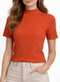 Enfim - Blusa Feminina Justa Enfim 1000121520 02634-Laranja - variação: 02634-Laranja