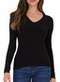 Malwee - Blusa Feminina Malwee 1000121239 01739-Off-White - variação: 00004-Preto