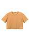 Marialícia - Blusa Feminina Marialicia 183470 2037-Natural - variação: 3023-Laranja-Argila