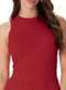 Malwee - Blusa Feminina Regata Cropped Malwee 1000113554 02226-Vermelho - variação: 02226-Vermelho