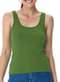 Malwee - Blusa Feminina Regata Malwee 1000089661 01433-Laranja - variação: 70392-verde