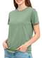 Malwee - Camiseta Feminina Enfim 1000058544 01628-Rosa - variação: 03956-Verde