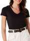 Hering - Camiseta Feminina Hering 02tq M2h-Mescla- - variação: N10-Preto