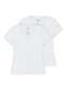 Malwee - Kit com 2 Camisetas Feminina Malwee 1000004502 Branco-Preto - variação: Branco