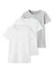 Hering - Kit com 3 Camisetas Feminina Hering 0241 Branco-Mescla - variação: Branco-Mescla