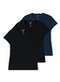 Malwee - Kit com 3 Camisetas Feminina Malwee 1000004499 Branco-Preto - variação: Preto-Marinho
