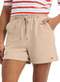 Marialícia - Shorts Feminino Marialicia 184085 2039-Bege-Joaquina - variação: 2039-Bege-Joaquina