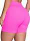 Selene - Shorts Feminino Selene 20922-002 550-Preto - variação: 318-Rosa-Neon